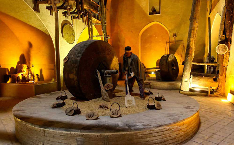 موزه عصارخانه شاهی اصفهان متعلق به دوره صفوی